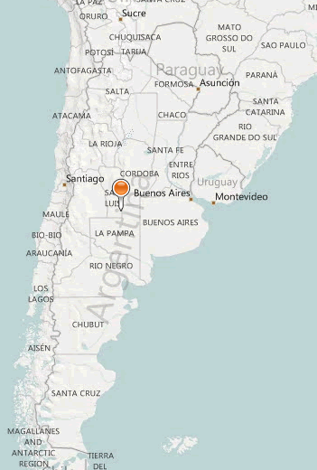 Maps of Argentina