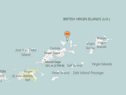 Maps of British Virgin Islands