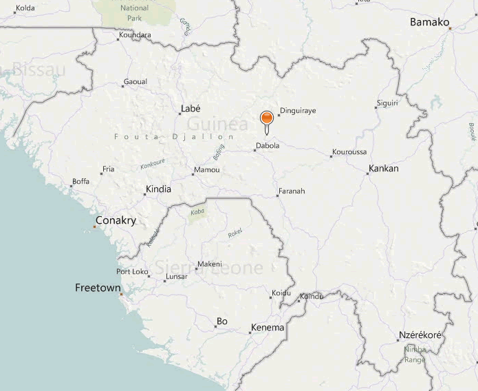 Maps of Guinea