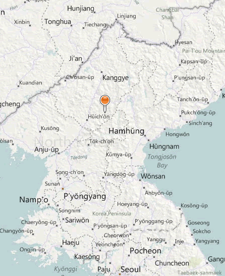Maps of North Korea
