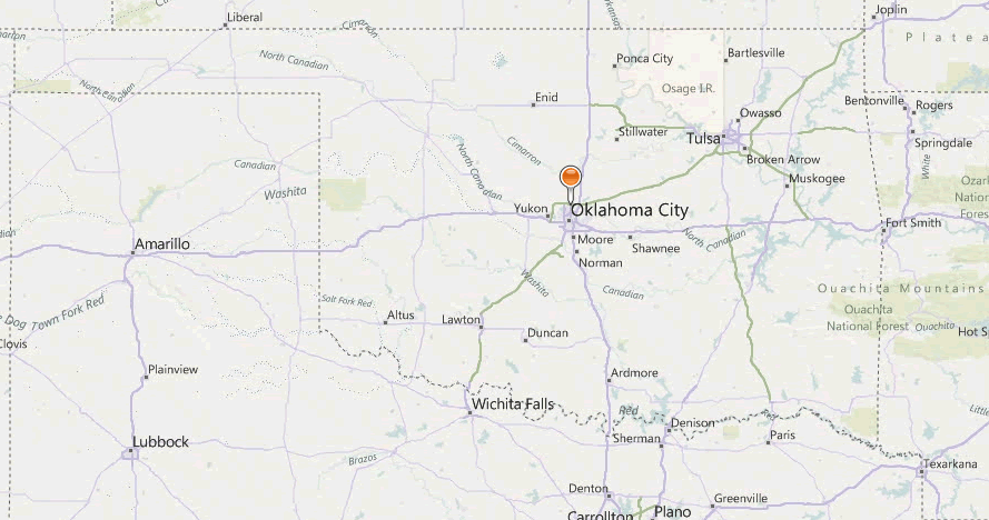 Maps of Oklahoma