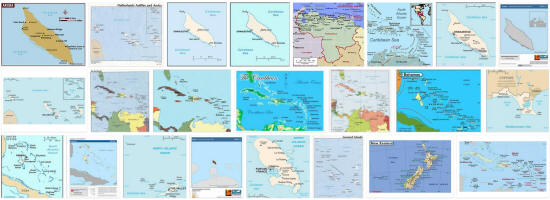 Maps of Aruba