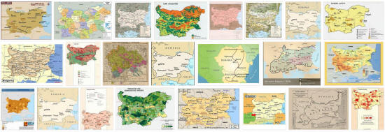 Maps of Bulgaria