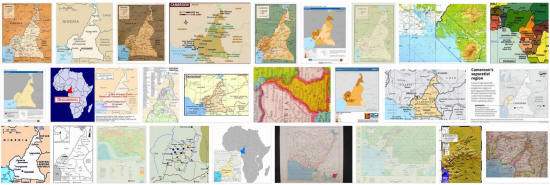 Maps of Cameroon