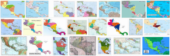 Maps of Central America