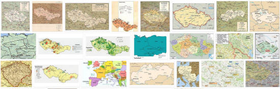 Maps of Czech Republic