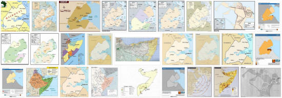 Maps of Djibouti