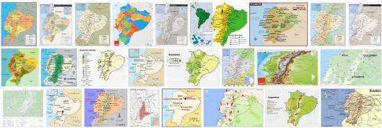 Maps of Ecuador