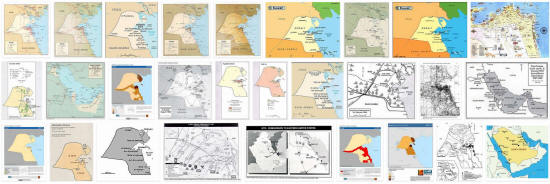 Maps of Kuwait