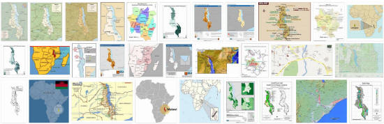 Maps of Malawi