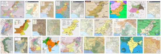 Maps of Pakistan