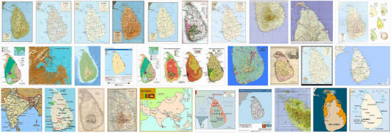 Maps of Sri Lanka