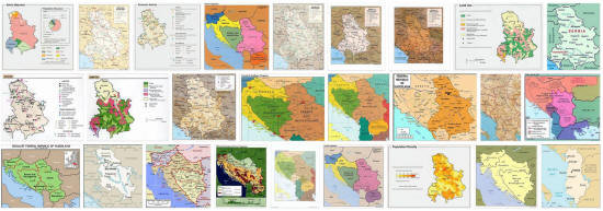 Maps of Serbia & Montenegro