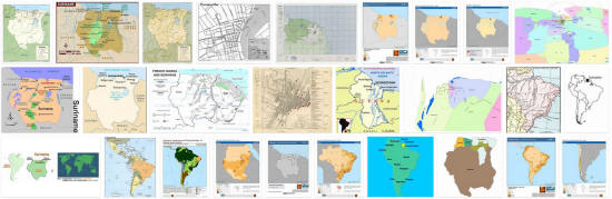 Maps of Suriname
