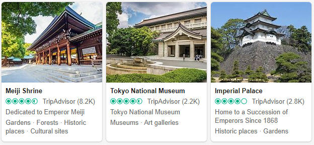 Tokyo Attractions