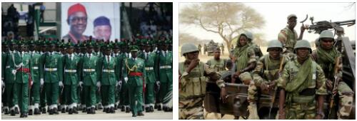 Nigeria Military, Economy and Transportation