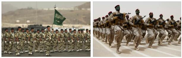 Saudi Arabia Military, Economy and Transportation