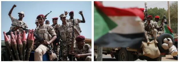 Sudan Military, Economy and Transportation