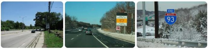 Interstate 93 in Massachusetts