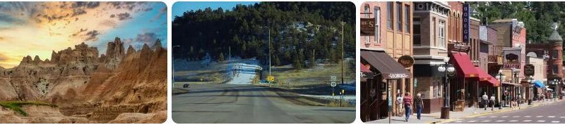 US 18 in South Dakota