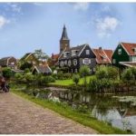 Sights of Volendam, Netherlands