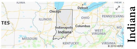 Indiana Interesting Places and Maps