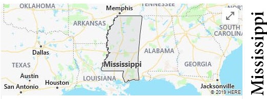 Mississippi Interesting Places and Maps