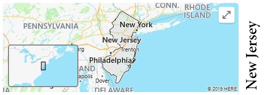 New Jersey Interesting Places and Maps