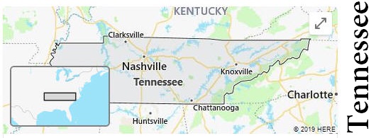 Tennessee Interesting Places and Maps